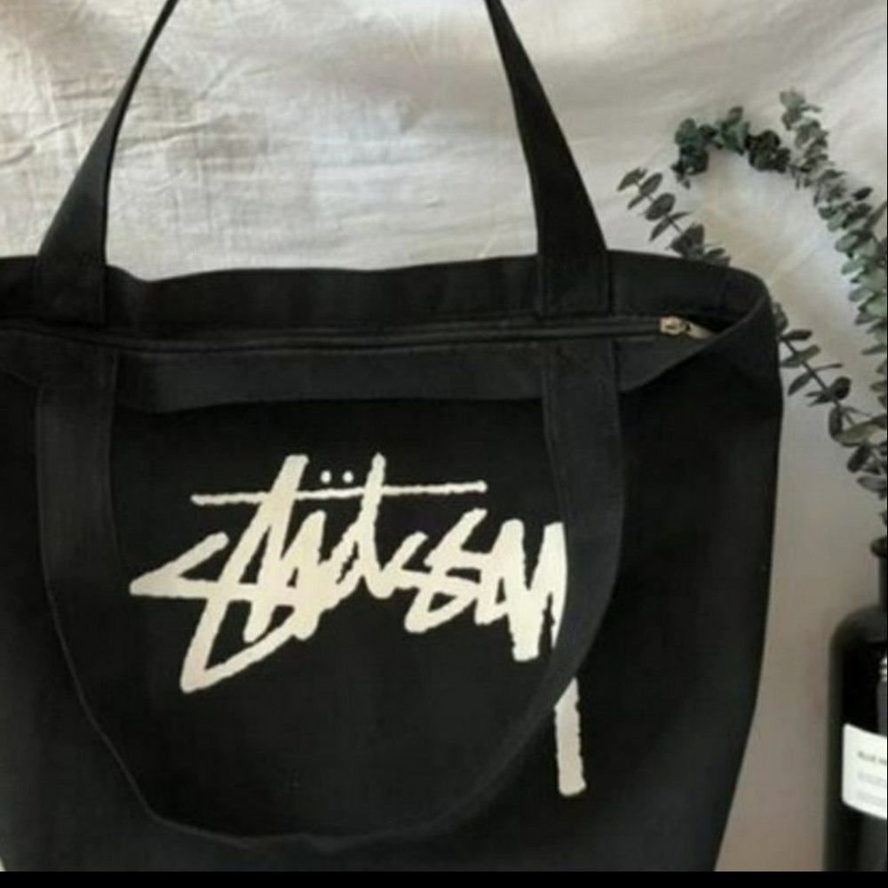 STUSSY Unisex Tote Bag